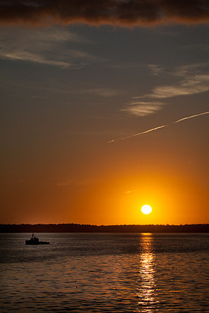 Sunrise on West Penobscot Bay